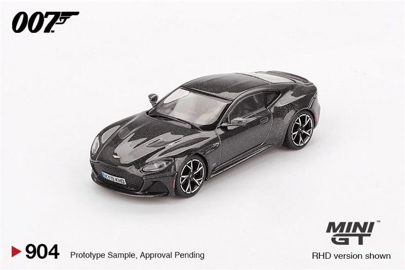  Mô hình xe Aston Martin DBS “No Time To Die” / English Blister Packaging tỉ lệ 1:64 MiniGT bản card MGT00904-007E 