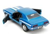  Mô hình xe Chevrolet Camaro 1969 Blue Fast & Furious tỉ lệ 1:32 Jada 24075 
