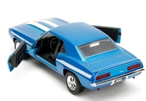  Mô hình xe Chevrolet Camaro 1969 Blue Fast & Furious tỉ lệ 1:32 Jada 24075 