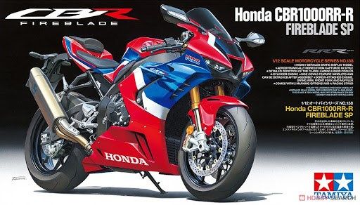  Mô hình kit Honda Cbr1000RR Fireblade 1:12 Tamiya 14138 