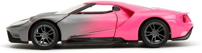 Mô hình xe Ford GT 2017 Gris/Rosa Pink Slips tỉ lệ 1:32 Jada 24106 