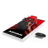  Mô hình xe Mazda MX5-ADVAN có mui tháo rời tỉ lệ 1:64 Time Micro TM646911 