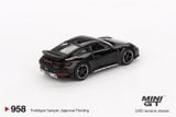  Mô hình xe Porsche 911 Dakar Black bản card tỉ lệ 1:64 MiniGT MGT00958-BL 