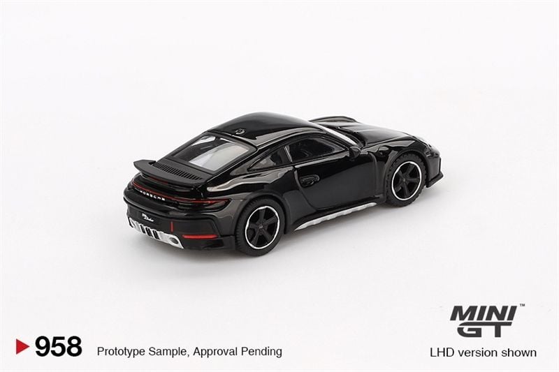  Mô hình xe Porsche 911 Dakar Black bản card tỉ lệ 1:64 MiniGT MGT00958-BL 