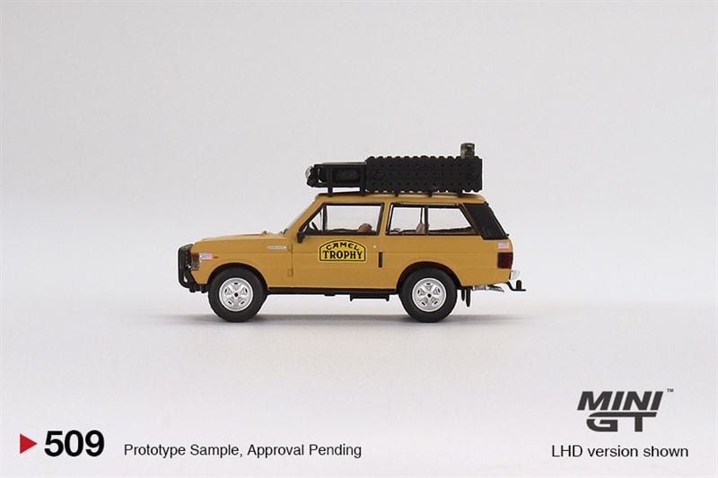  Mô hình xe Range Rover 1982 Camel Trophy Papua New Guinea Team USA tỉ lệ 1:64 MiniGT MGT00509 