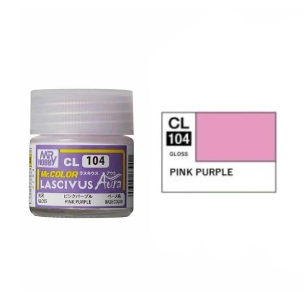  Lacquer CL104 Aura Pink Purple Lascivus sơn mô hình màu Aura Hồng Tím Lascivus 10ml Mr.Hobby CL104 