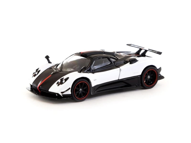  Mô hình xe Pagani Zonda Cinque Bianco Benny tỉ lệ 1:64 Tarmac works 