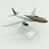  Mô hình máy bay Gulf Airbus A330 kích thước 16cm MB16188 