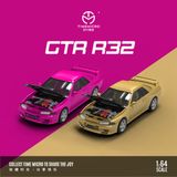  Mô hình xe ô tô Nissan GT R32 gold tỉ lệ 1:64 Time Micro TM644106 