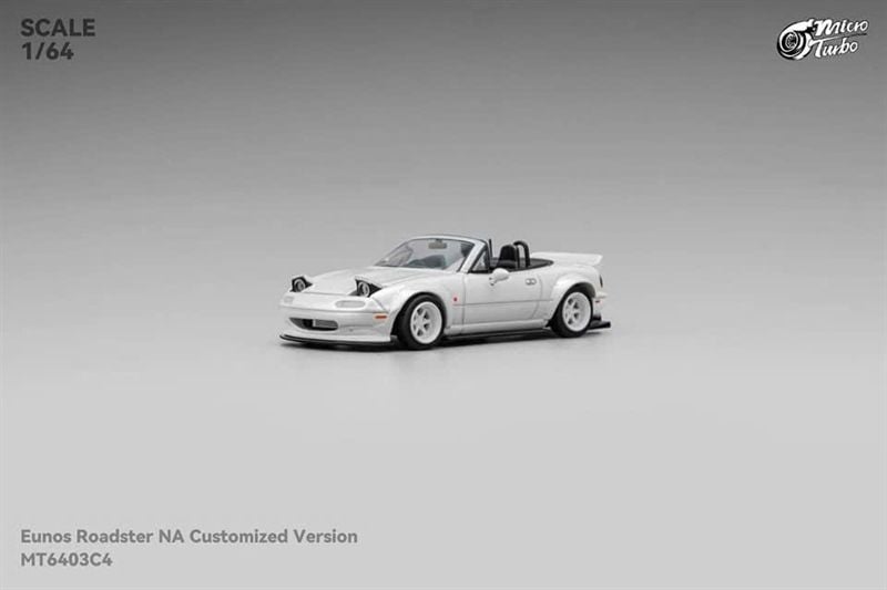  Mô hình xe Eneuos Roadster NA Customized Miata tỉ lệ 1:64 Micro Turbo MT6403C4 