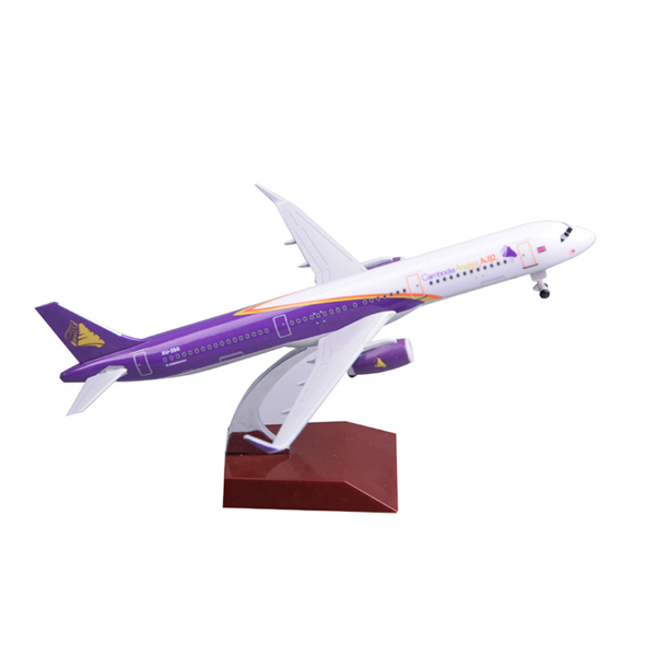  Mô hình máy bay Cambodia Angkor Air Airbus A321 kích thước 20cm MB20082 