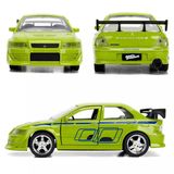  Mô hình xe Mitsubishi Lancer EVO VII (Green) Brian's Fast & Furious tỉ lệ 1:32 Jada 24075 