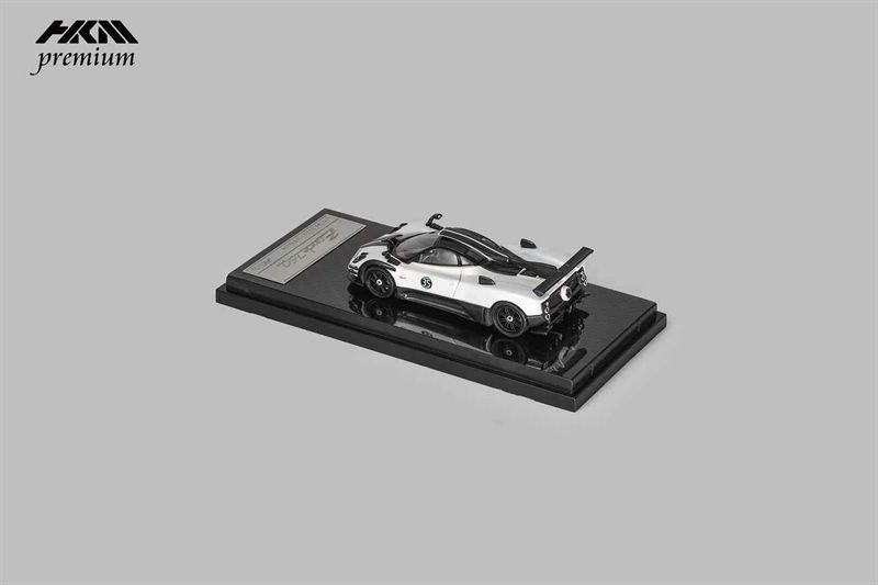  Mô hình xe Pagani Zonda 760 Berlineta Luminous có phản quang tỉ lệ 1:64 HKM Premium OT64095 