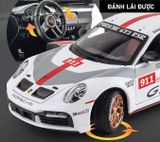  Mô hình xe Porsche 911 Gt3 Rsr đánh lái được full open 1:24 Miniauto OT404 