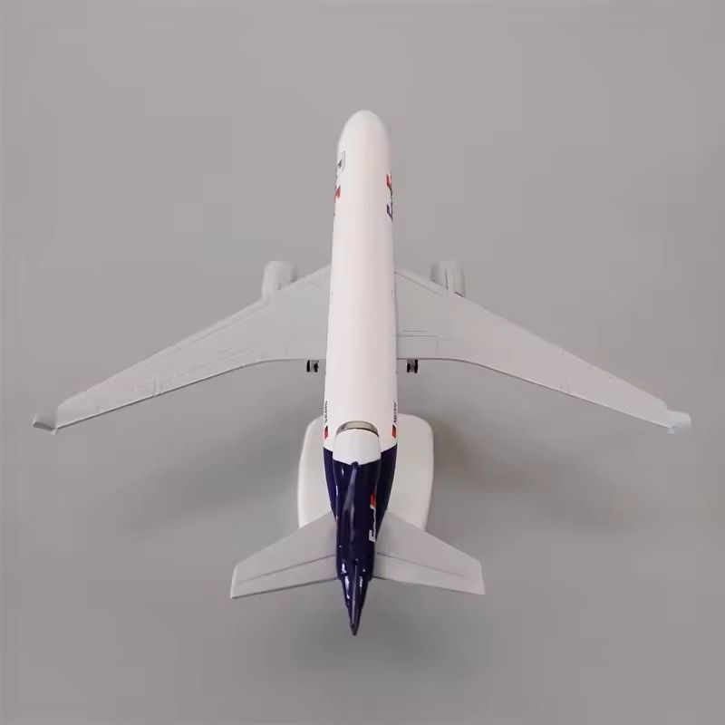  Mô hình máy bay vận tải Fedex MD-11 có bánh xe kích thước 20cm MB20129 
