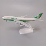  Mô hình máy bay EVA Air Boeing B747 20cm MB20102 