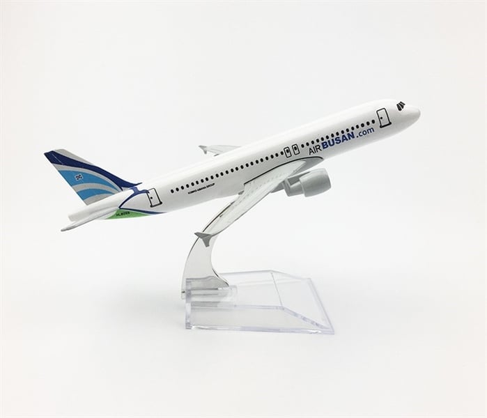  Mô hình máy bay Korea Air Busan Airbus A320 16cm MB16121 