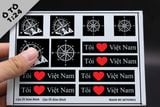  Decal nước thiết kế theo yêu cầu khổ 9x5,6cm DC333 