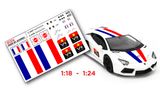  Decal nước độ Minh Nhựa - Viet Rally cho ô tô DC516 