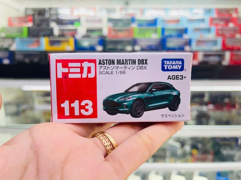  Mô hình xe Tomica Asia 150 Aston Martin DBX No.113 tỉ lệ 1:66 Tomica 944164 