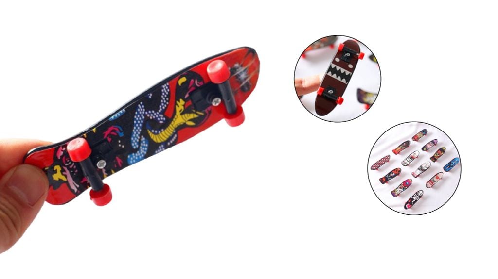 Phụ kiện decor mô hình ván trượt nhiều màu ngẫu nhiên 10cm DE028