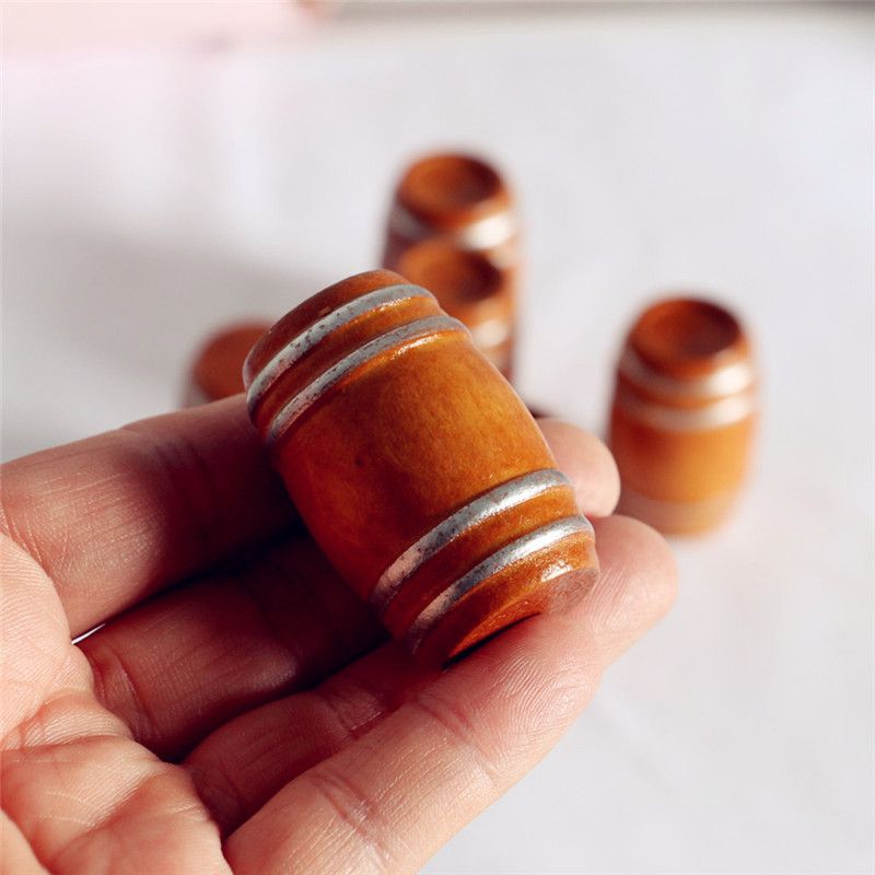 Phụ kiện decor mô hình thùng rượu DE032