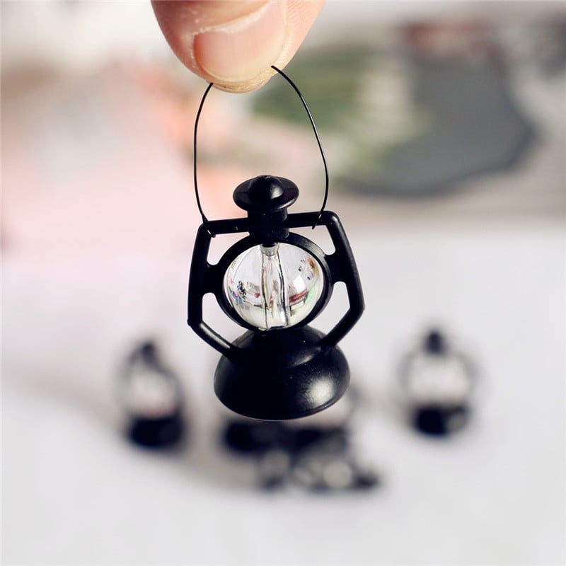  Phụ kiện decor mô hình Đèn dầu DE042 