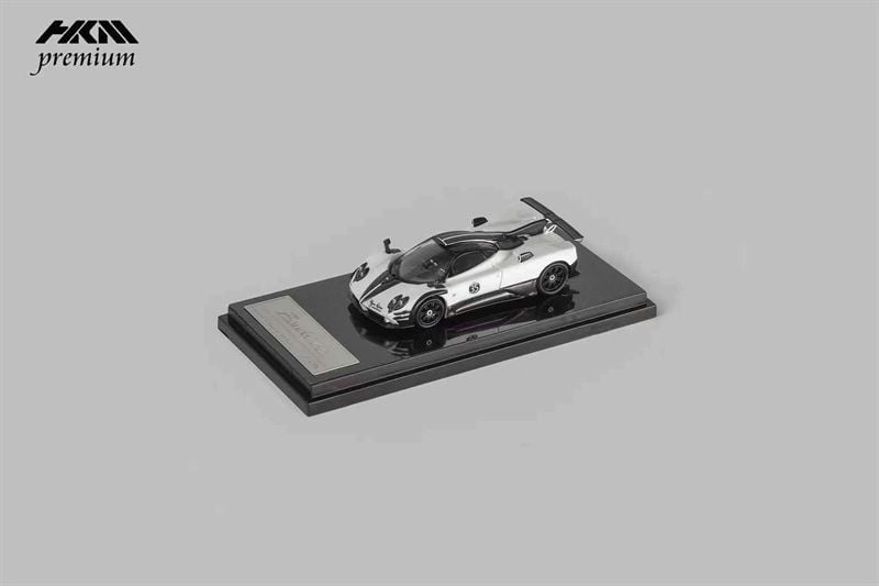  Mô hình xe Pagani Zonda 760 Berlineta Luminous có phản quang tỉ lệ 1:64 HKM Premium OT64095 