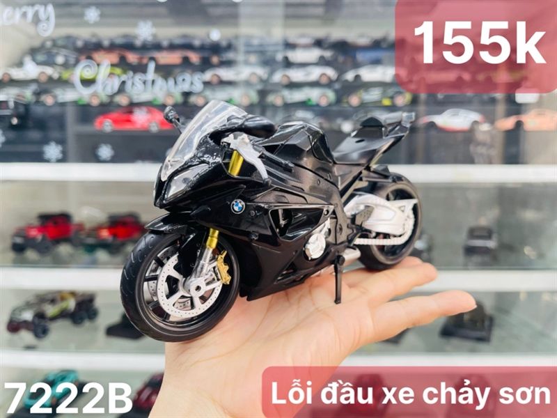  Hàng thành lý mô tô MSZ-Alloy-Welly-Maisto tỉ lệ 1:12 TL222 