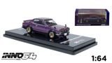  Mô hình xe ô tô Nissan skyline 2000 GTR (KPGC10) Midnight purple tỉ lệ 1:64 Inno64 IN64-KPGC10-MPII 