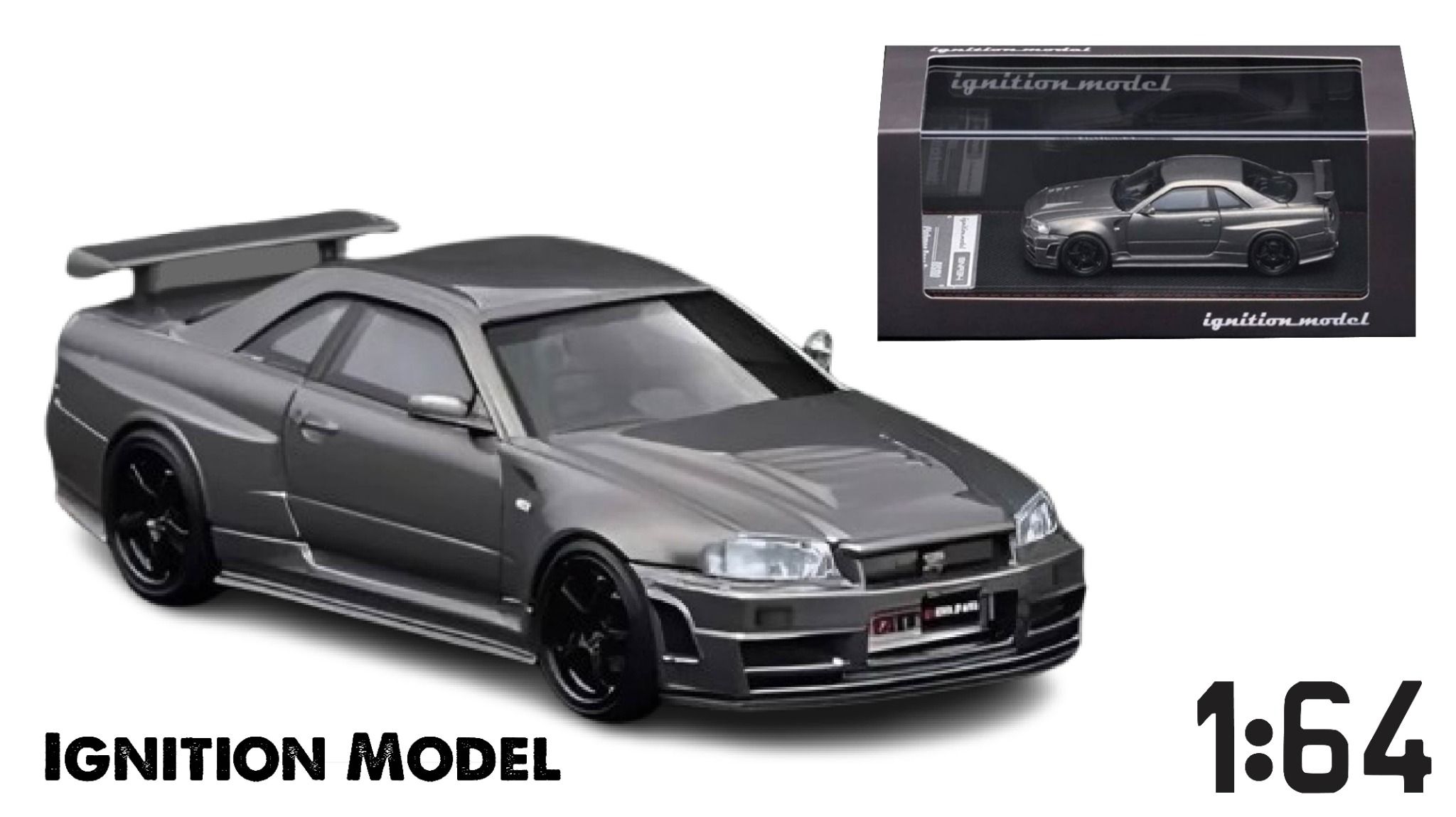  Mô hình xe Nismo Omori Factory CRS tỉ lệ 1:64 Ignition Model IG3881 