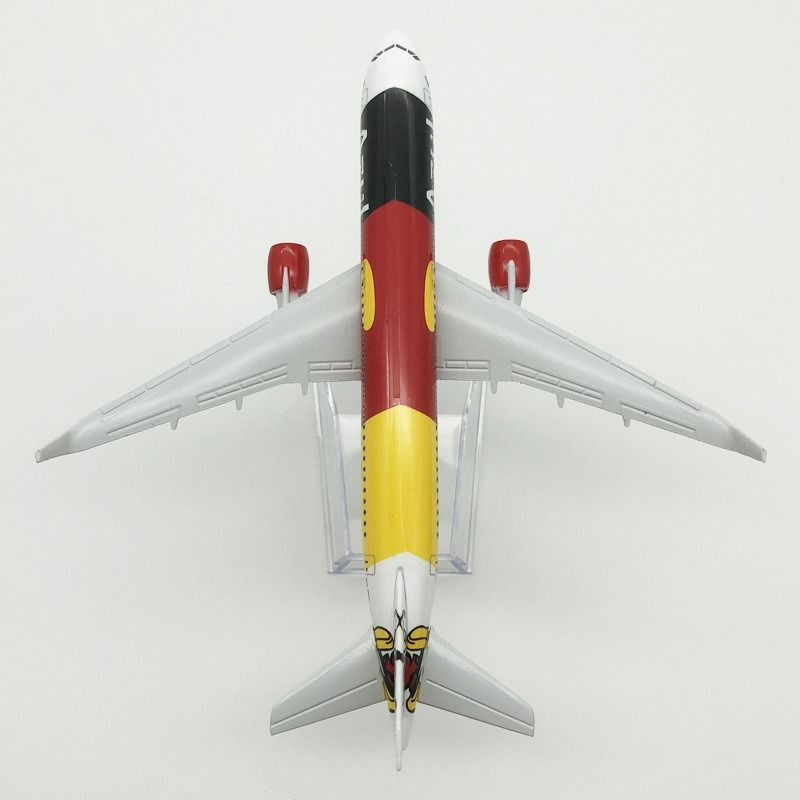  Mô hình máy bay Vietjet Mickey Airbus A320 kích thước 16cm MB16198 