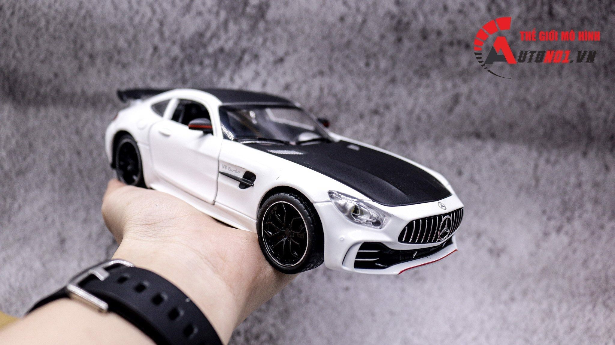  Mô hình xe Mercedes Amg Gt-R 1:24 Chezhi OT412 