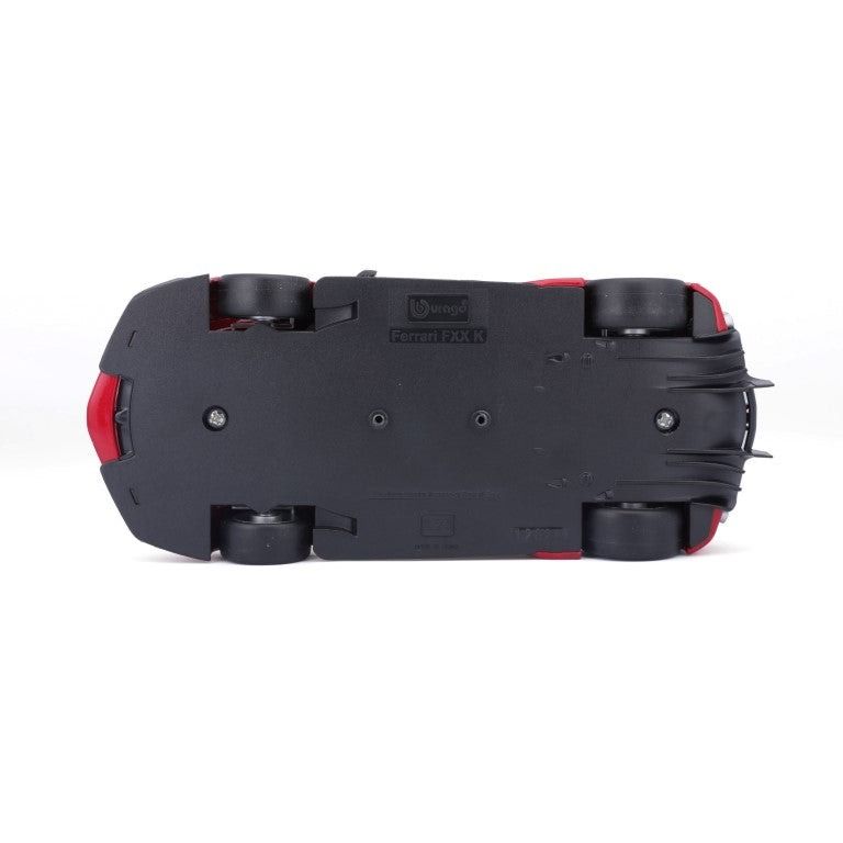  Mô hình xe Ferrari FXX K racing No.10 Rosso red không full kính tỉ lệ 1:24 Bburago 18-26301 OT24057 