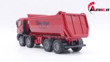  Mô hình xe tải tự đổ bằng kim loại tỉ lệ 1:50 KDW Kaidiwei 1385 