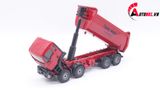  Mô hình xe tải tự đổ bằng kim loại tỉ lệ 1:50 KDW Kaidiwei 1385 