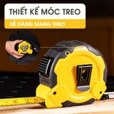  Thước cuốn thép cao cấp DELI Chất Liệu ABS Bọc Cao Su Chắc Chắn Chống Va Đập PK497 