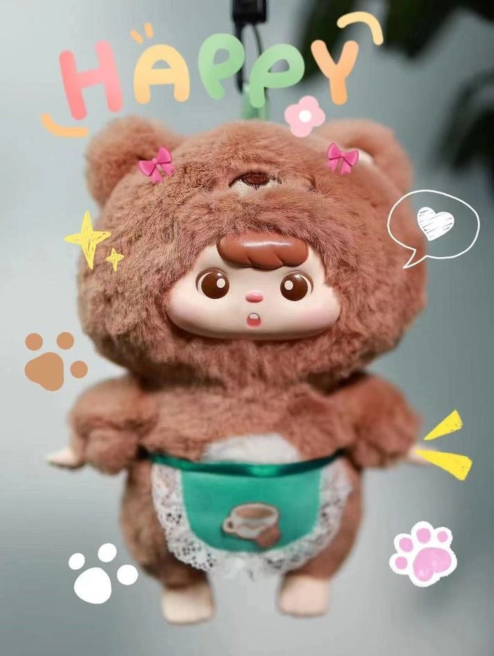  Blind box Hộp mù Miyee Cafe series Baby Three - Blind box chính hãng BL028 