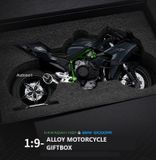  Mô hình xe Kawasaki H2R hộp quà tặng có nam châm tỉ lệ 1:9 Huayi Alloy MT062 