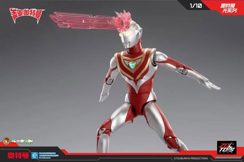  Mô hình nhân vật siêu nhân điện quang Ultra Man Gaia SHF tỉ lệ 18CM ZD Toys FG305 