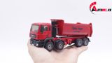  Mô hình xe tải tự đổ bằng kim loại tỉ lệ 1:50 KDW Kaidiwei 1385 