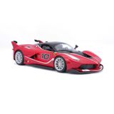  Mô hình xe Ferrari FXX K racing No.10 Rosso red không full kính tỉ lệ 1:24 Bburago 18-26301 OT24057 