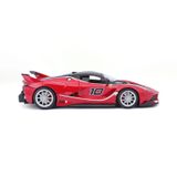  Mô hình xe Ferrari FXX K racing No.10 Rosso red không full kính tỉ lệ 1:24 Bburago 18-26301 OT24057 