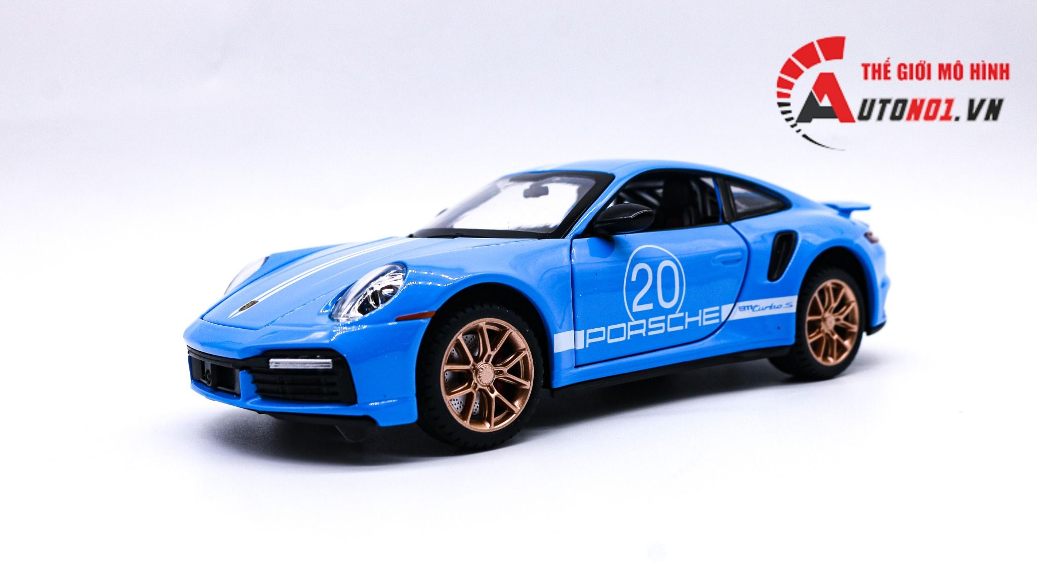  Mô hình xe Porsche 911 Turbo S 1:24 Miniauto OT338 