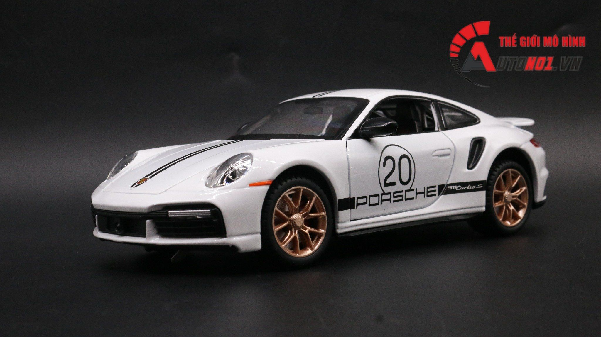  Mô hình xe Porsche 911 Turbo S 1:24 Miniauto OT338 