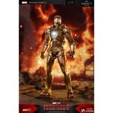  Mô hình nhân vật Marvel Iron man người sắt Mark 21 MK21 SHF Iron man 3 tỉ lệ 1:10 18CM ZD Toys FG262 