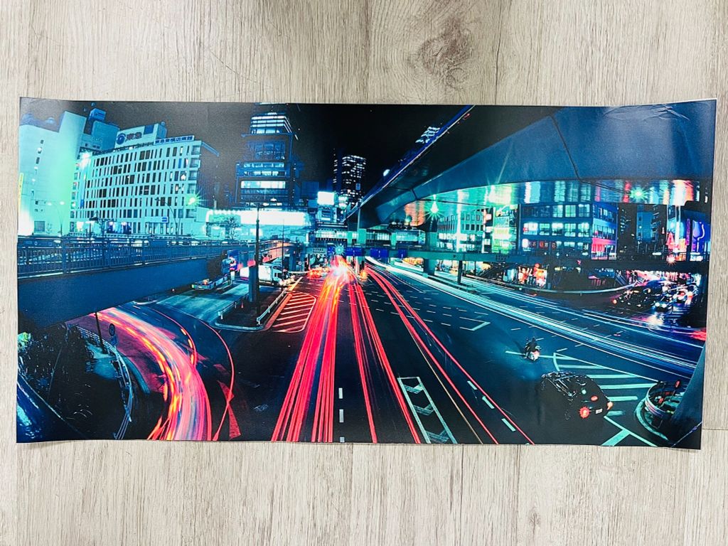 Wallpaper Background Drift Japan Cyperpunk in PP cán mờ chống nước bụi bẩn khổ dài 30x60cm DR038