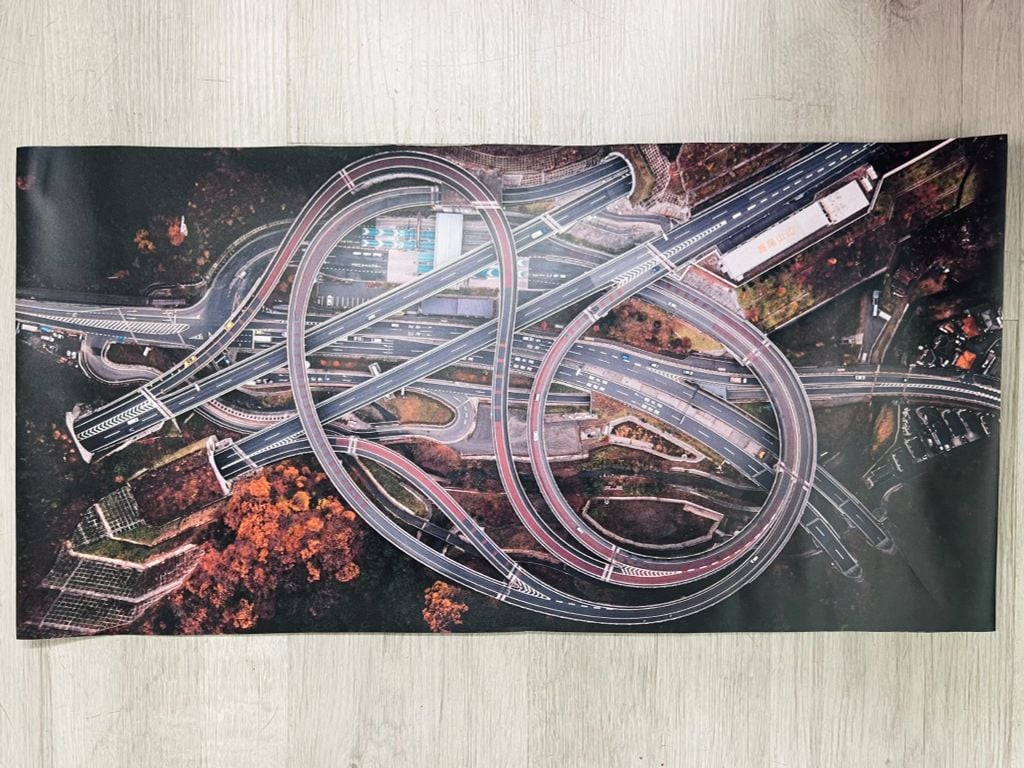 Wallpaper Background Drift Japan Cyperpunk in PP cán mờ chống nước bụi bẩn khổ dài 30x60cm DR038