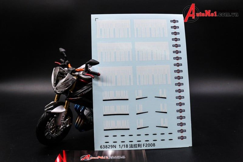 DECAL NƯỚC MARTINI 1:18 63829N DC129