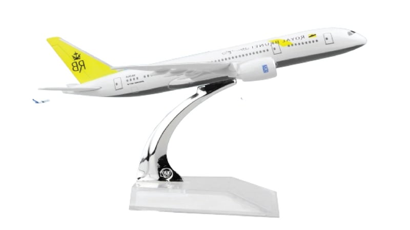  Mô hình máy bay Royal Brunei Airlines Boeing B787 16cm MB16149 